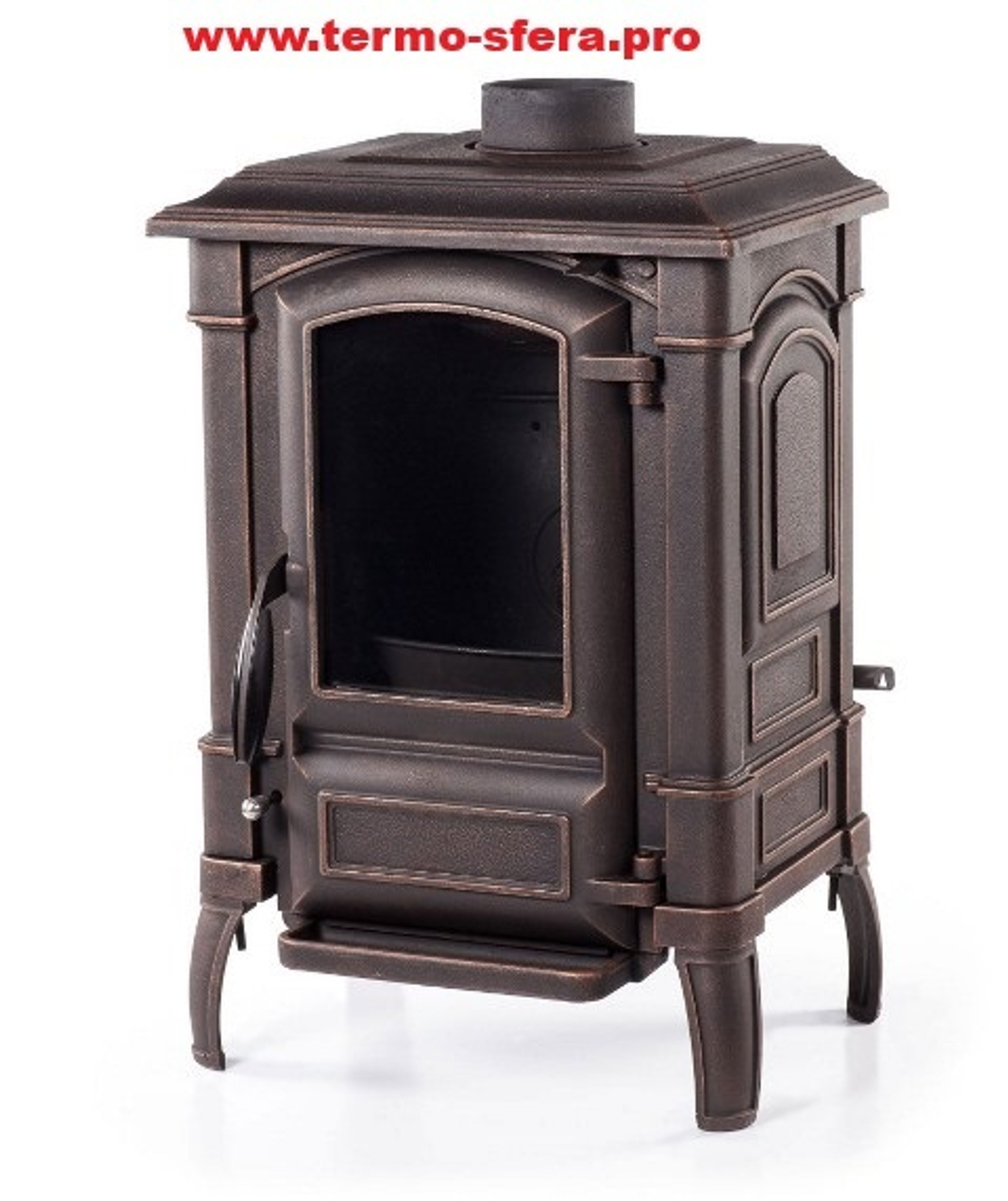 Печь-камин Fireway Bruno патина