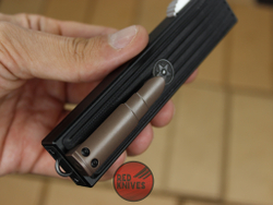 Складной нож автоматический Steelclaw "ТТ-2" c клинком из стали D2, рукоять G10