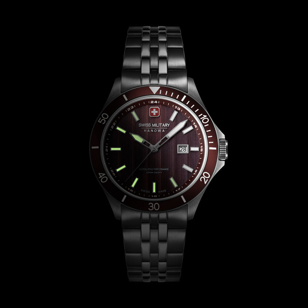 Swiss Military Hanowa Flagship Elements Fire SMWGH0006703