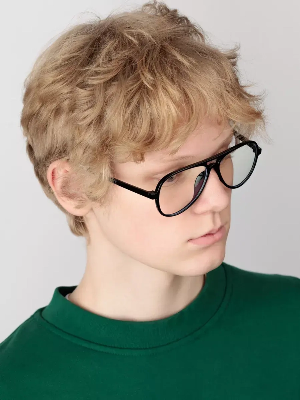 Очки для компьютера имиджевые защитные прозрачные нулевки