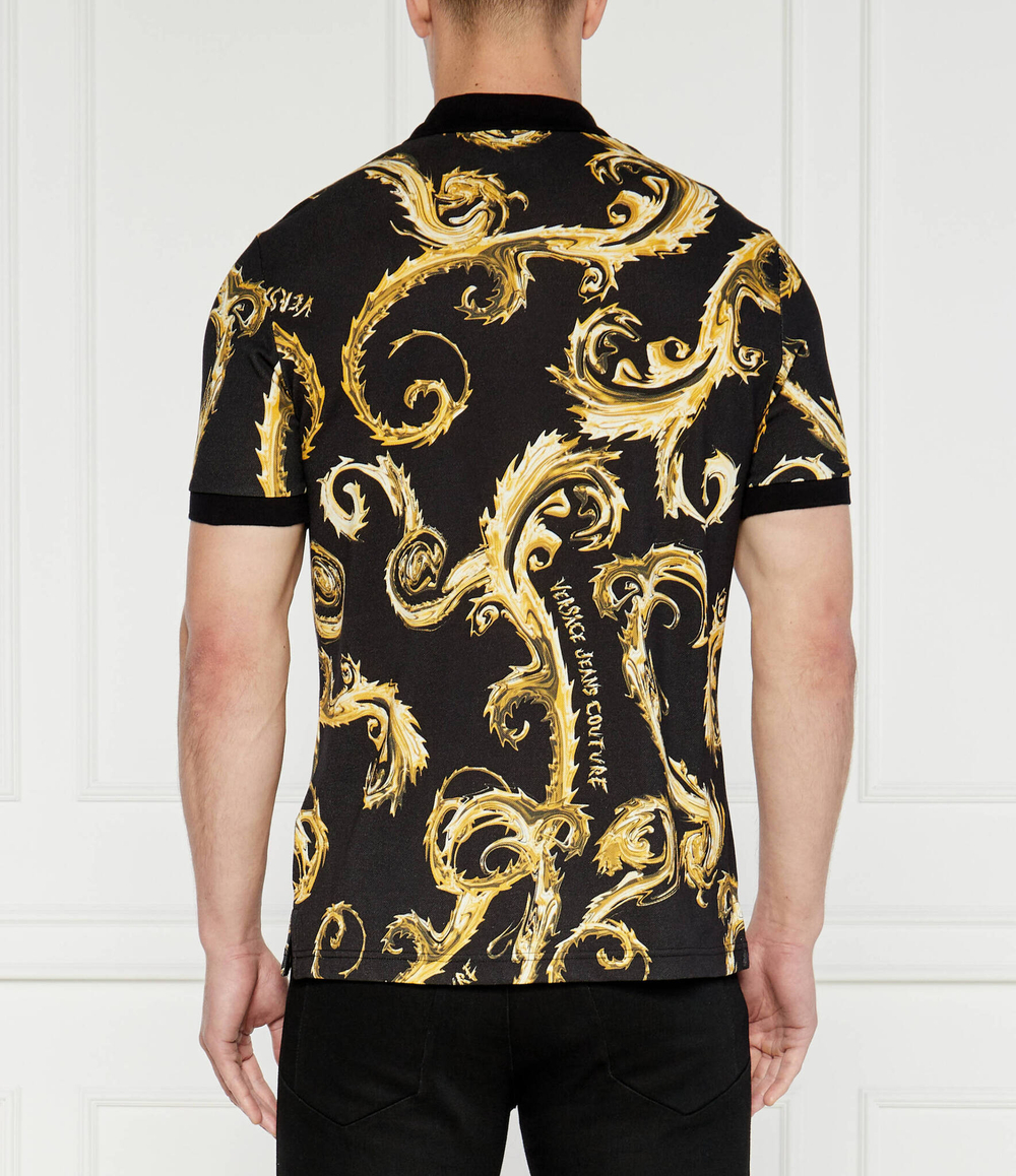Поло Versace Jeans Couture - черный(77GAG6S0JS390)