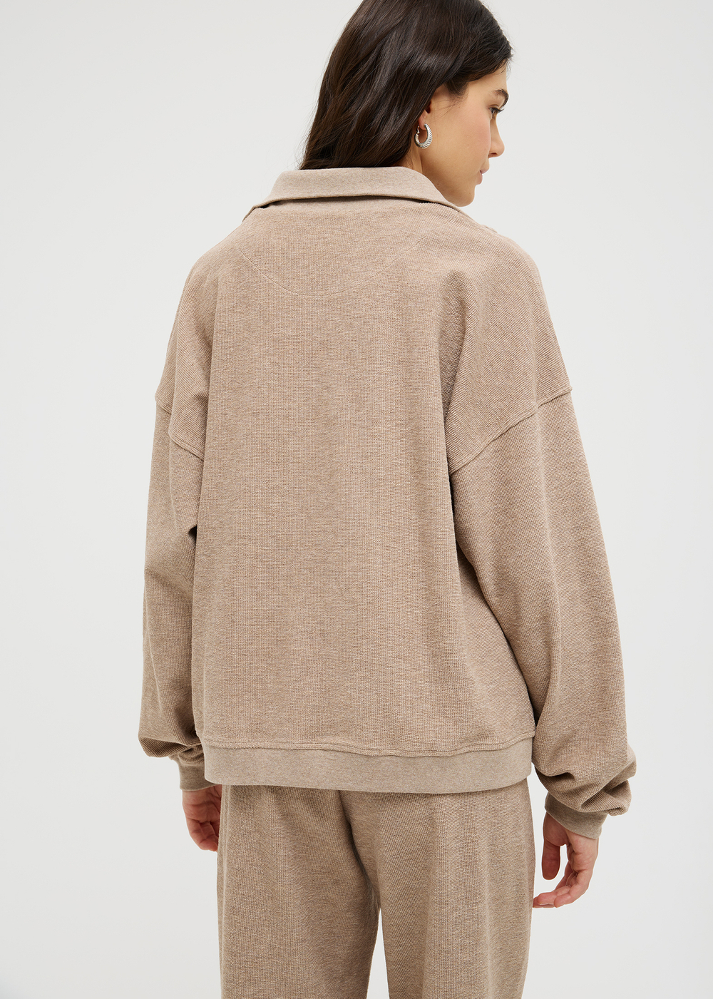 Свитшот с молнией