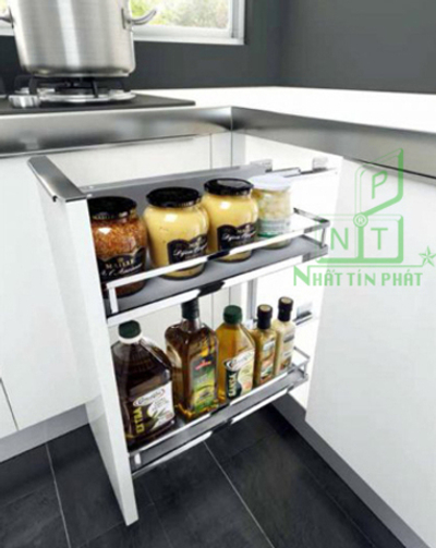 Узкая корзина - DIAMOND STYLE-Nano Coating, 100x485x520 мм