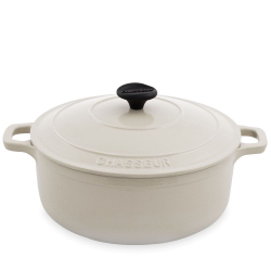 Кастрюля 6.3л Chasseur White Франция