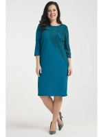 Платье вечернее с кружевом