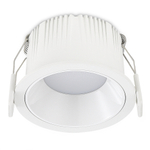 ST755.538.07 Св-к встр. Белый LED 1*7W 3000K 630Lm Ra80 120° IP20 D85xH45 100-240V Встраиваемые светильники
