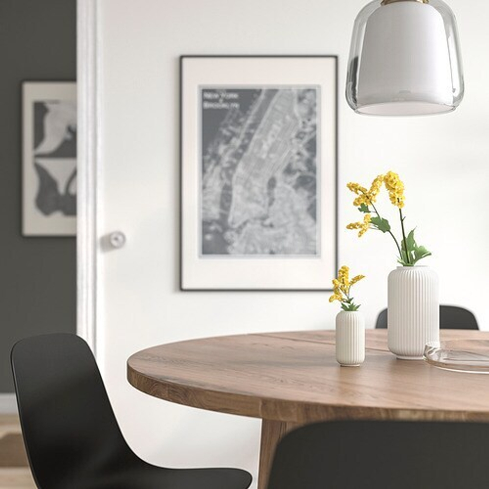 IKEA STILREN  (ИКЕА СТИЛРЕН)  -  Ваза, белая, 12 см