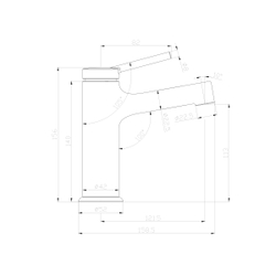 Смеситель Lemark Minima LM3806C для раковины