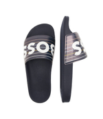 шлепанцы bay_it_slid BOSS BLACK - темно-синий(50474459)