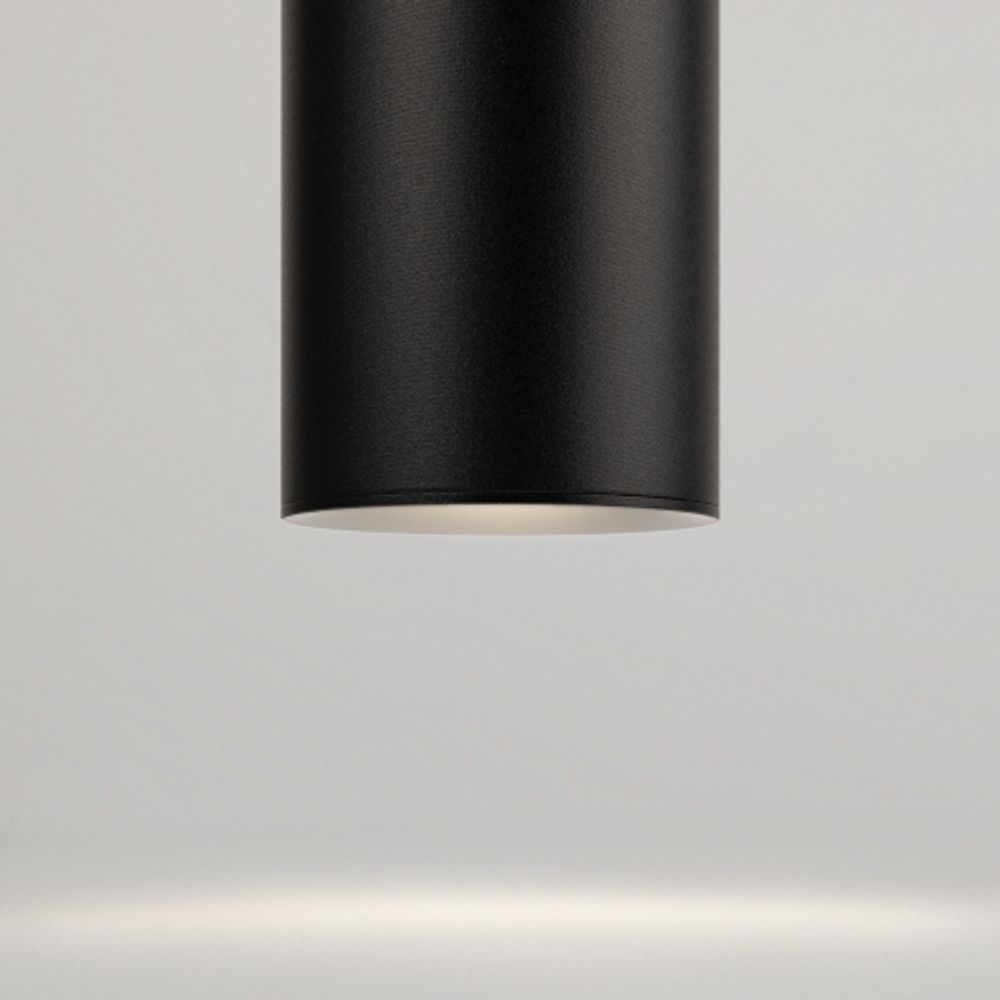 Светильник подвесной ЭРА PL1 GU10 BK 300 под лампу MR16 GU10 черный | Подвесные светильники