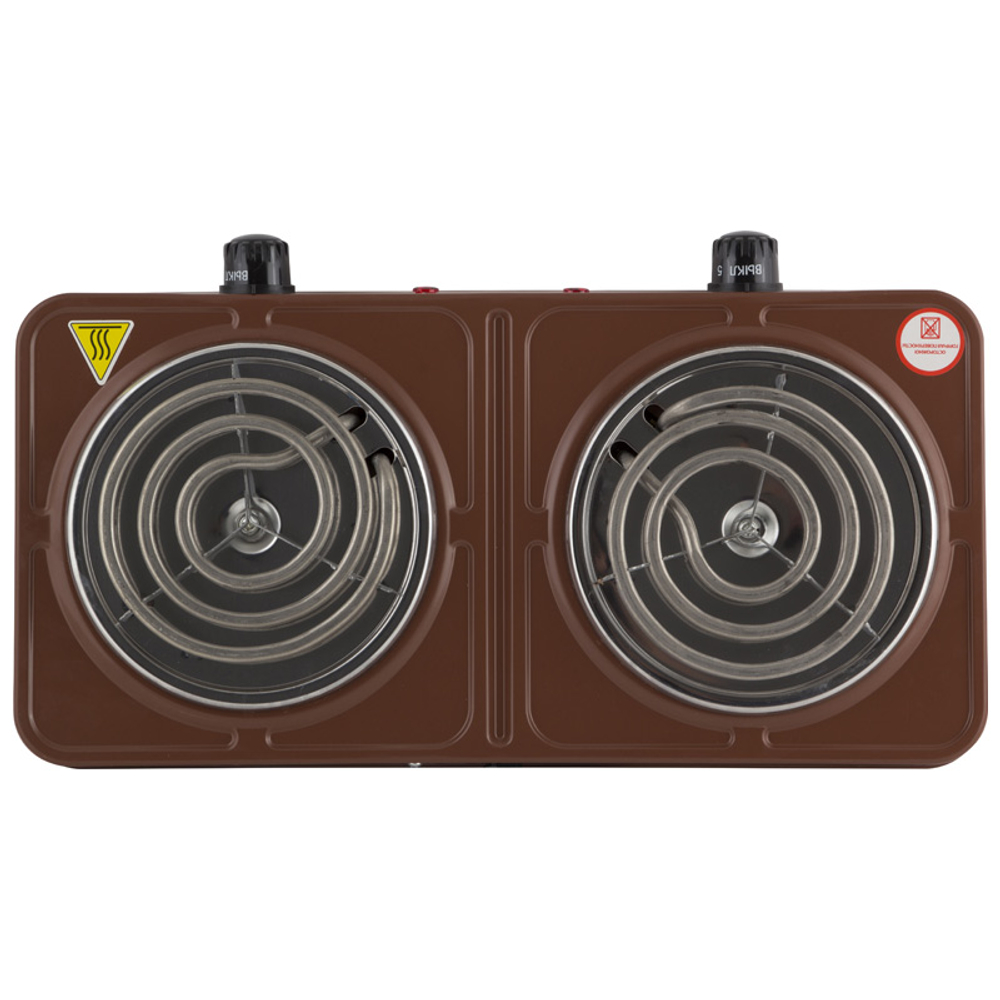 Плитка электрическая Матрена МА-062 коричневый, 2 конф. (006058)