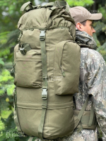 Рюкзак тактический Grizzly 75 л Cordura 500D олива