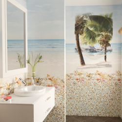 Панель ПВХ фотопечать 3D Panda Мечта 2700х250 мм