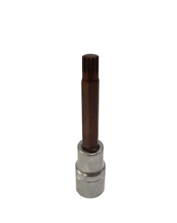 Головка-бита SPLINE 12-лучевая Premium M8 1/2''(L-100мм) RockForce##Rock FORCE RF-34810008 Premium