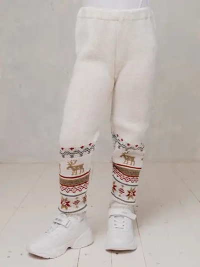 Рейтузы вязаные с орнаментом