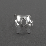 Кламмер для коффердам 2534-8 ПП (раббердам)