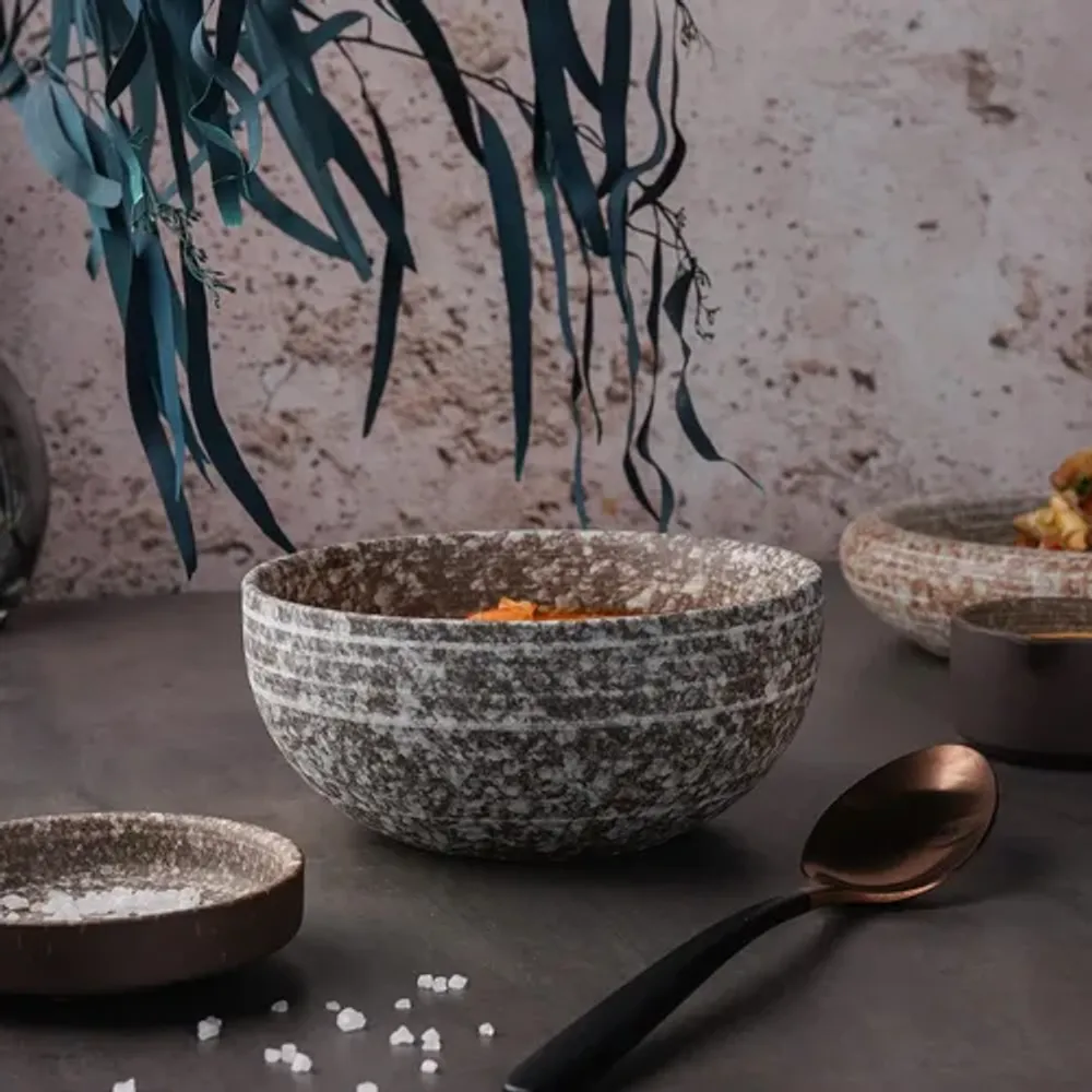 Салатник 550 мл d 14 см h6,3 см Brown Untouched Taiga P.L. Proff Cuisine [4]