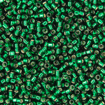 Японский бисер TOHO Treasure (№36), с внутренним серебрением, прозрачный