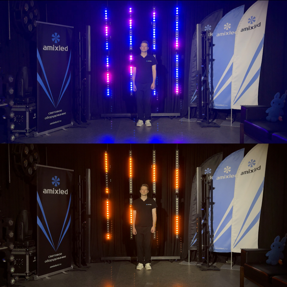 Световой прибор Amixled LED BAR 18x15 RGBWA PIXEL