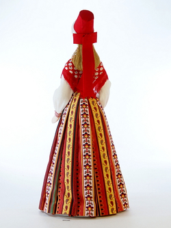 Кукла коллекционная фарфоровая Эстонка