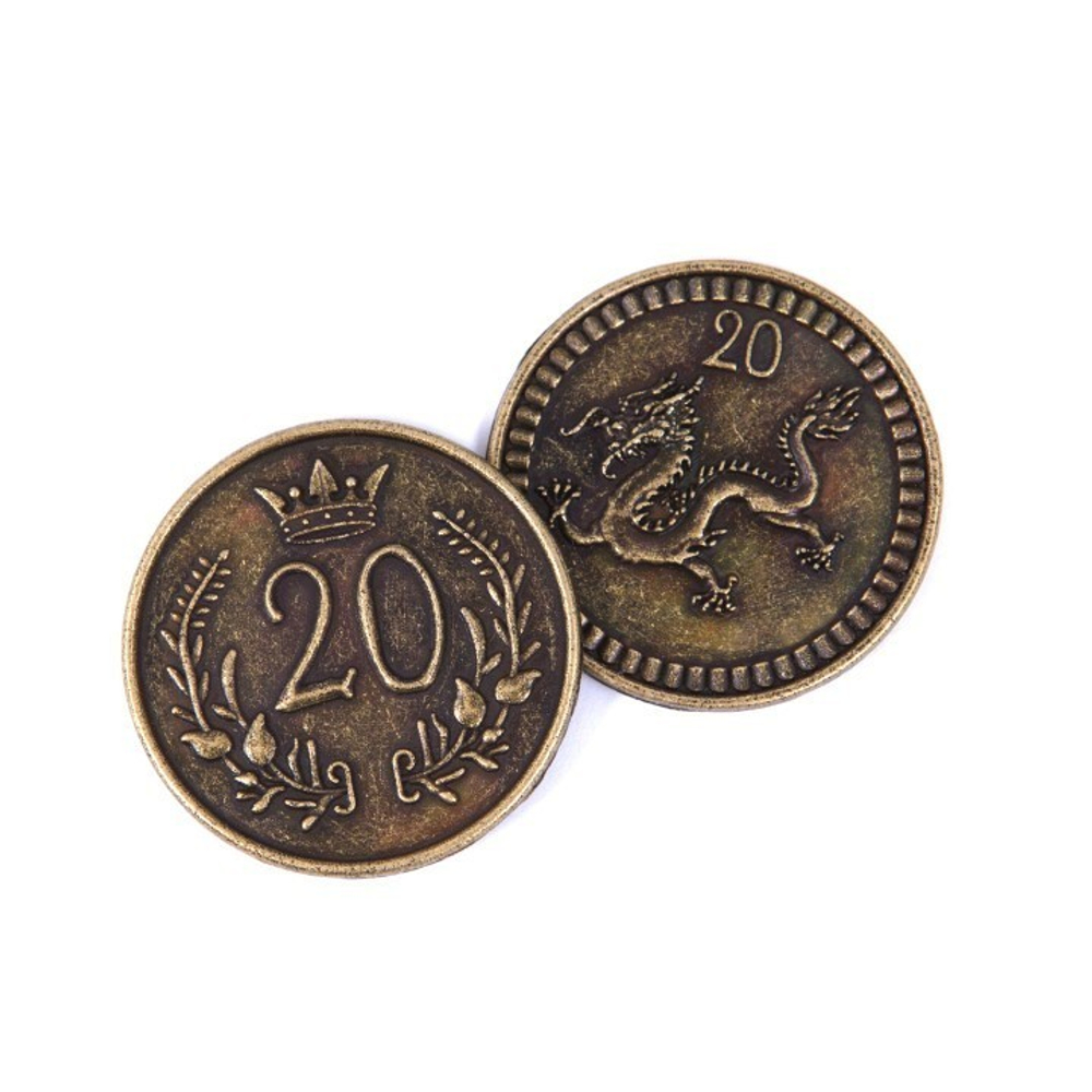 Комплект металлических монет "Крауды"