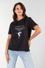 Фуфайка (футболка) женская Презент-3 Виотекс ЧЁРНЫЙ