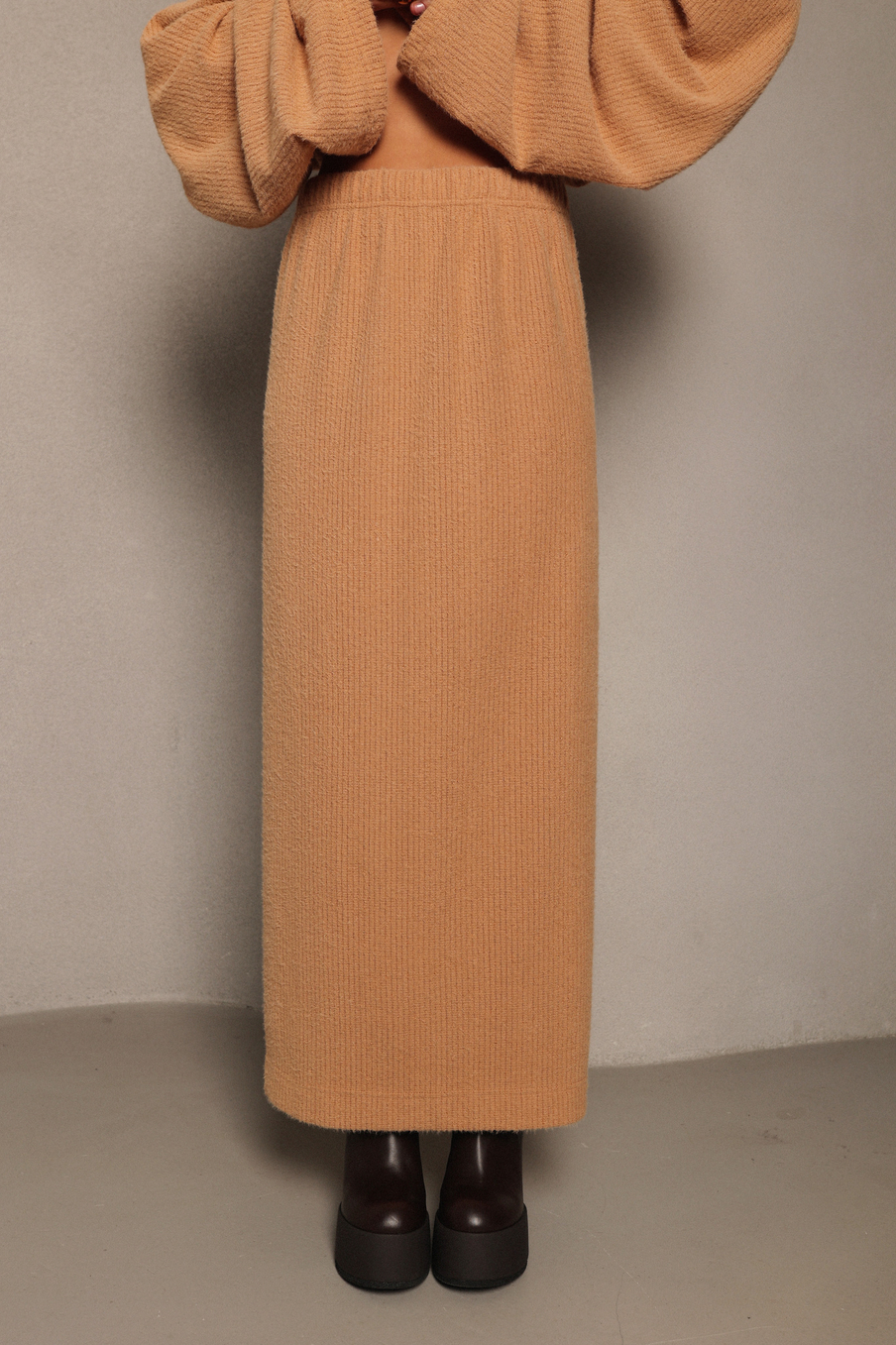 Юбка прямая на резинке