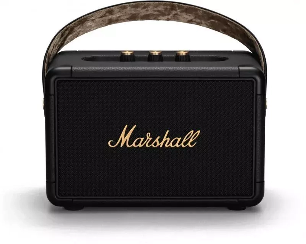 Портативная акустика Marshall Kilburn II черный и латунный
