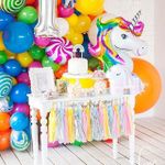 Шар (46"/117 см) Фигура, Голова Единорога 1 шт.