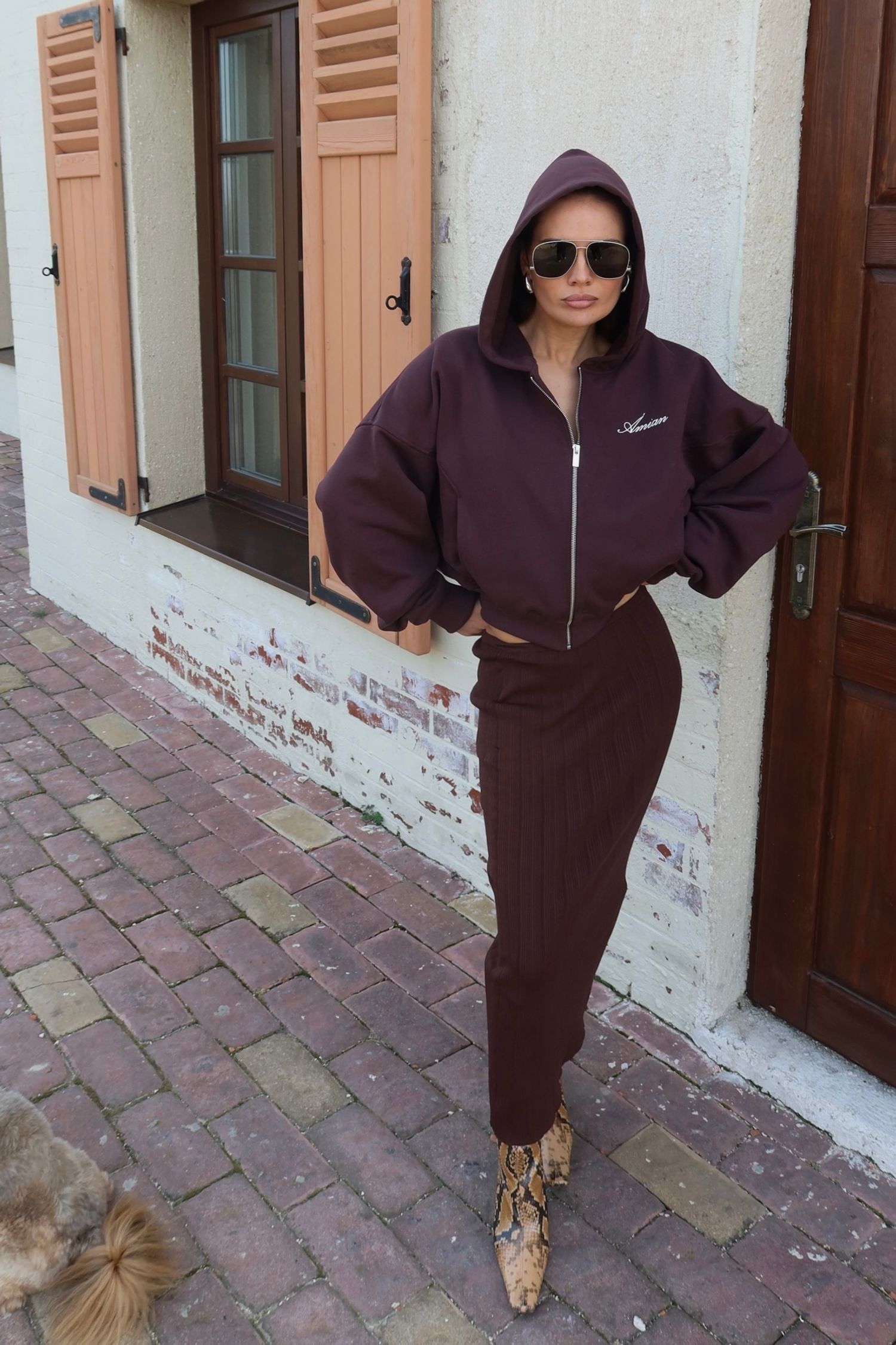 юбка demure, шоколад