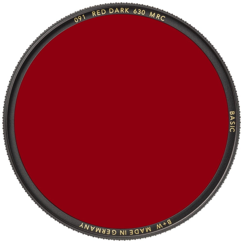 B+W BASIC 091 Red dark MRC 630 49mm. Светофильтр для черно-белой съемки