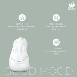 Чайник tassen good mood, 1,2 л, белый