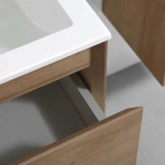 Тумба с раковиной Vincea Luka 80 N.Oak
