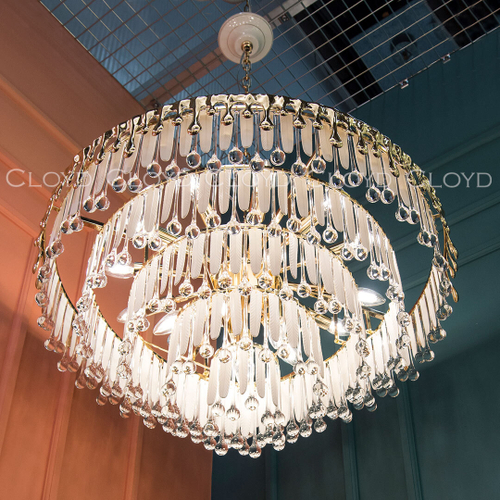 Люстра Cloyd CAPULETTI C19 / Ø79 см - золото (арт.11285)