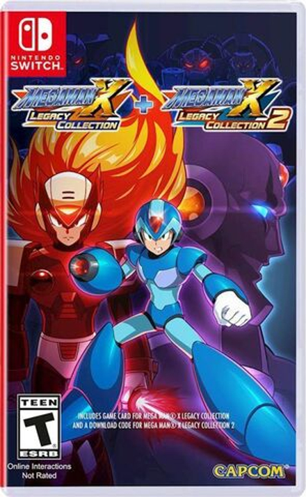 Mega Man X Legacy Collection 1 + 2 [Switch, английская, версии]
