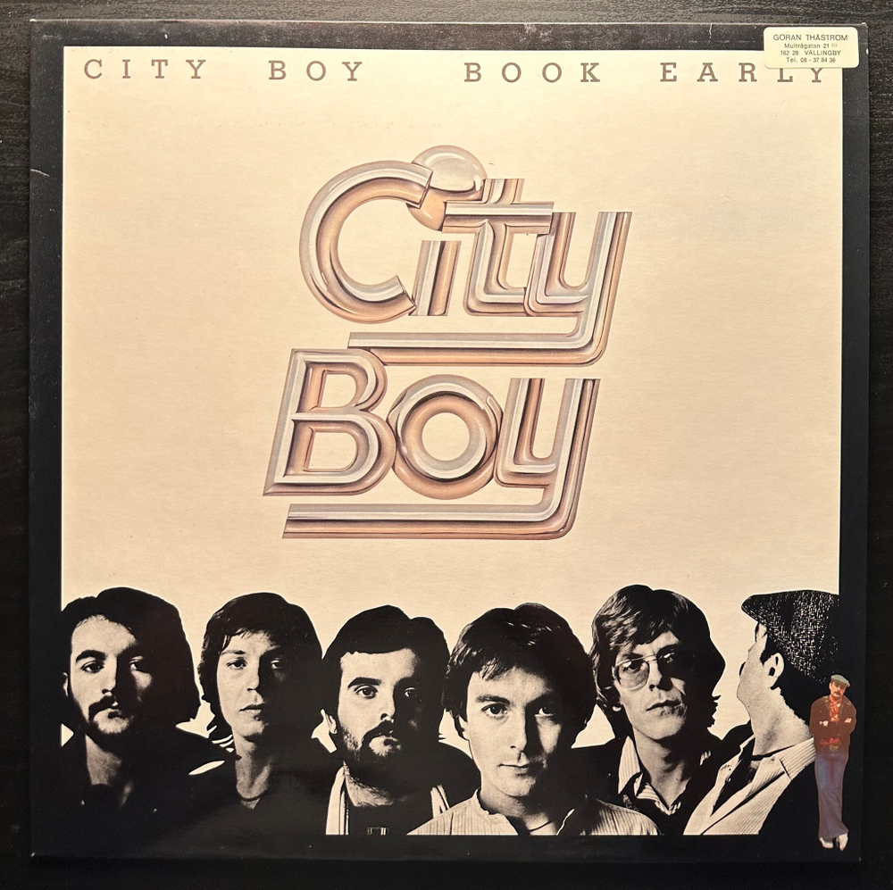 City Boy- Book Early (Скандинавия 1978г.)