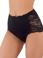 Женские трусики макси из хлопка и кружева (Размер: XXXL) (Цвет: белый)