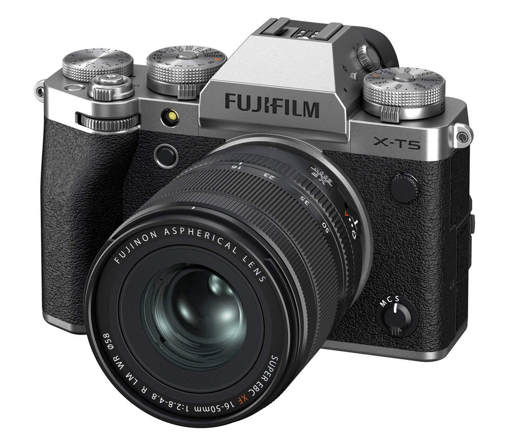 Беззеркальный фотоаппарат Fujifilm X-T5 Kit 16-50mm f/2.8-4.8, серебристый