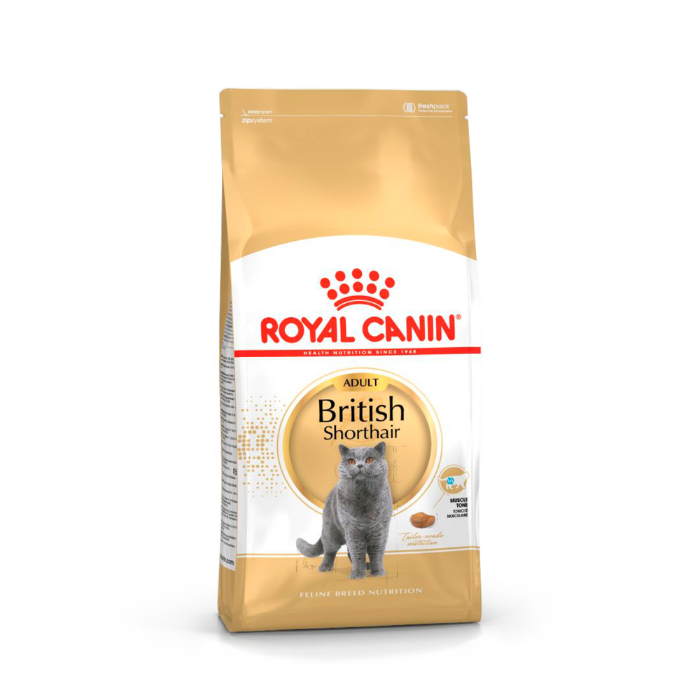 Royal Canin British Shorthair Adult Корм сухой для взрослых британских кошек 4кг
