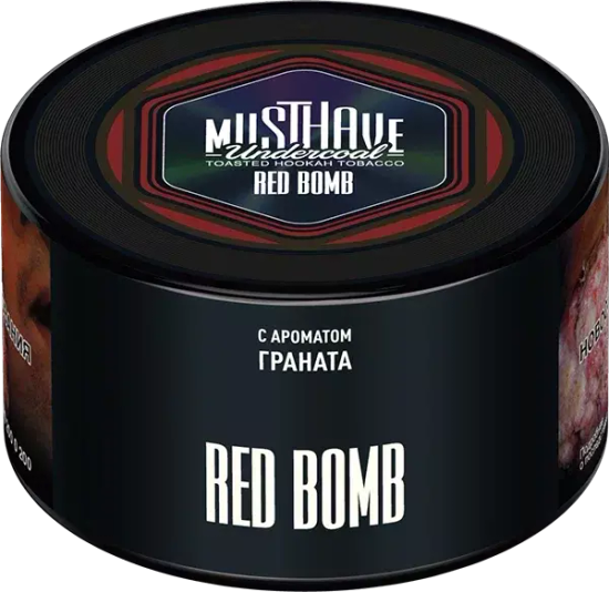 Табак для кальяна Must Have Undercoal 25г Red Bomb (Гранат)