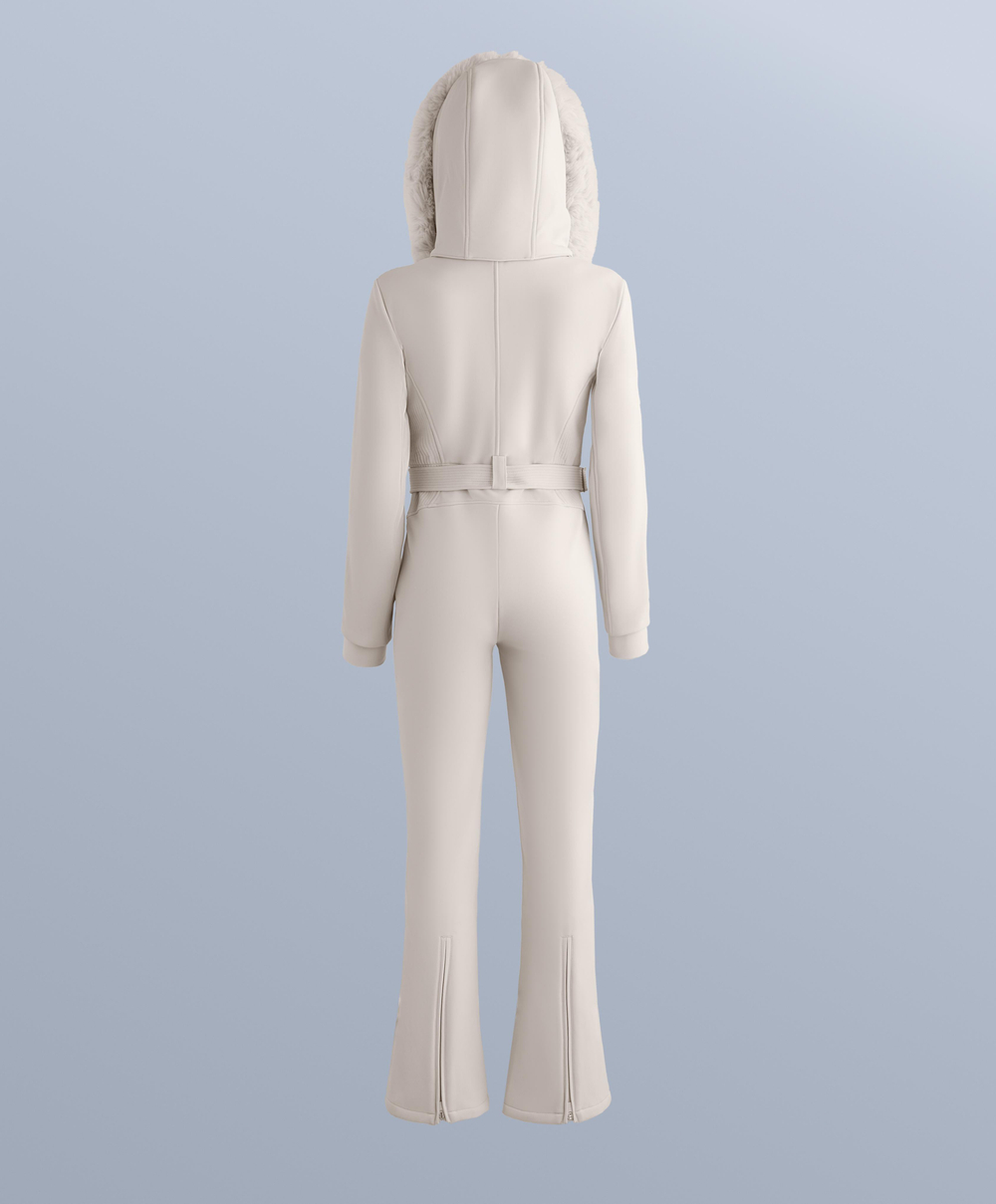 Oysho Водостойкий облегающий эластичный комбинезон SKI, норка