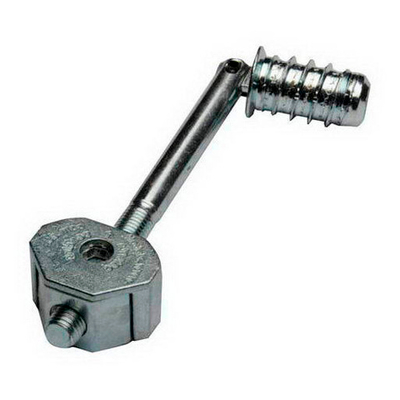 Стяжка Zipbolt 11.720 угл. крепежная с футоркой для ДСП 6х85