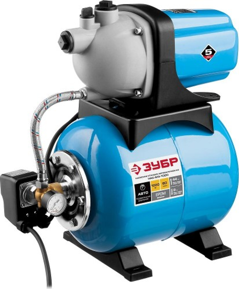 Установка для водоснабжения ЗУБР НАС-М3-1000