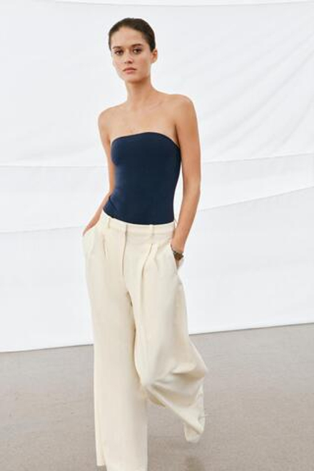 ZARA БОДИ БЕЗ БРЕТЕЛЕК, МОРСКОЙ СИНИЙ