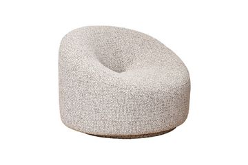 Кресло поворотное LUNA шенилл серый SEPPIA SER 98*90*69см