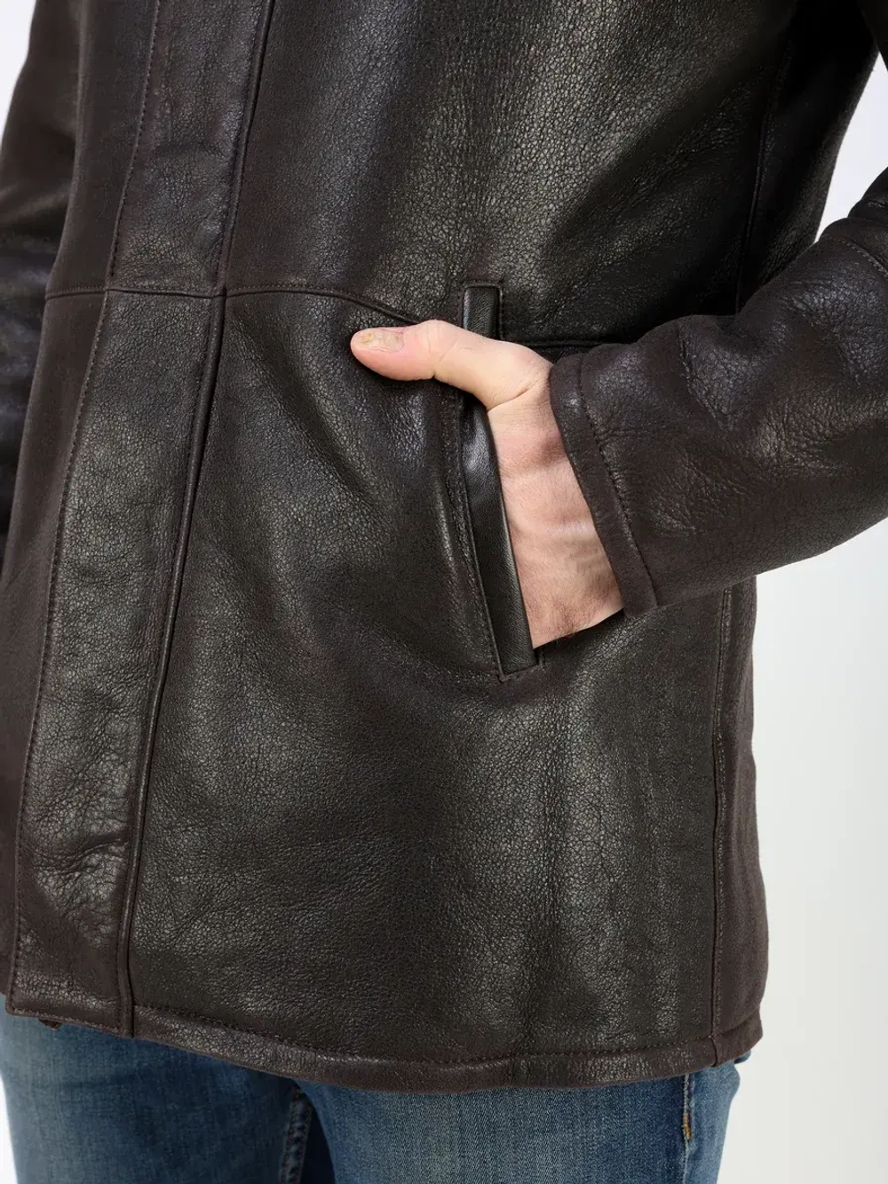 Дубленка зимняя натуральная