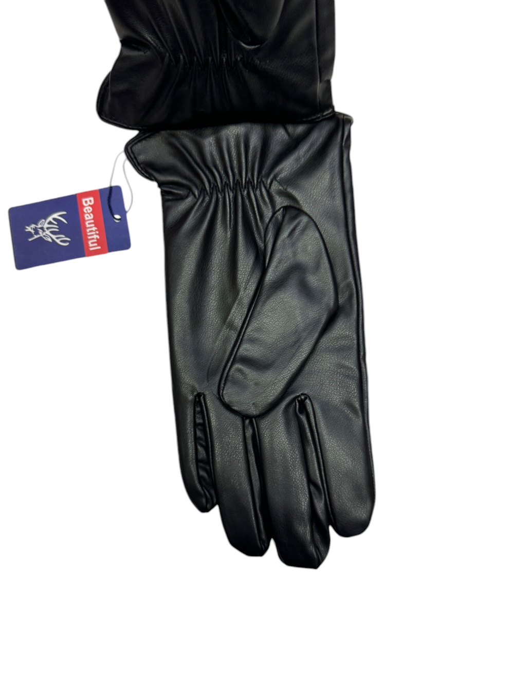 Перчатки. Мужские. Материал верха: Эко кожа. Подклад: Трикотаж-шерсть. 5 шт в упаковке.