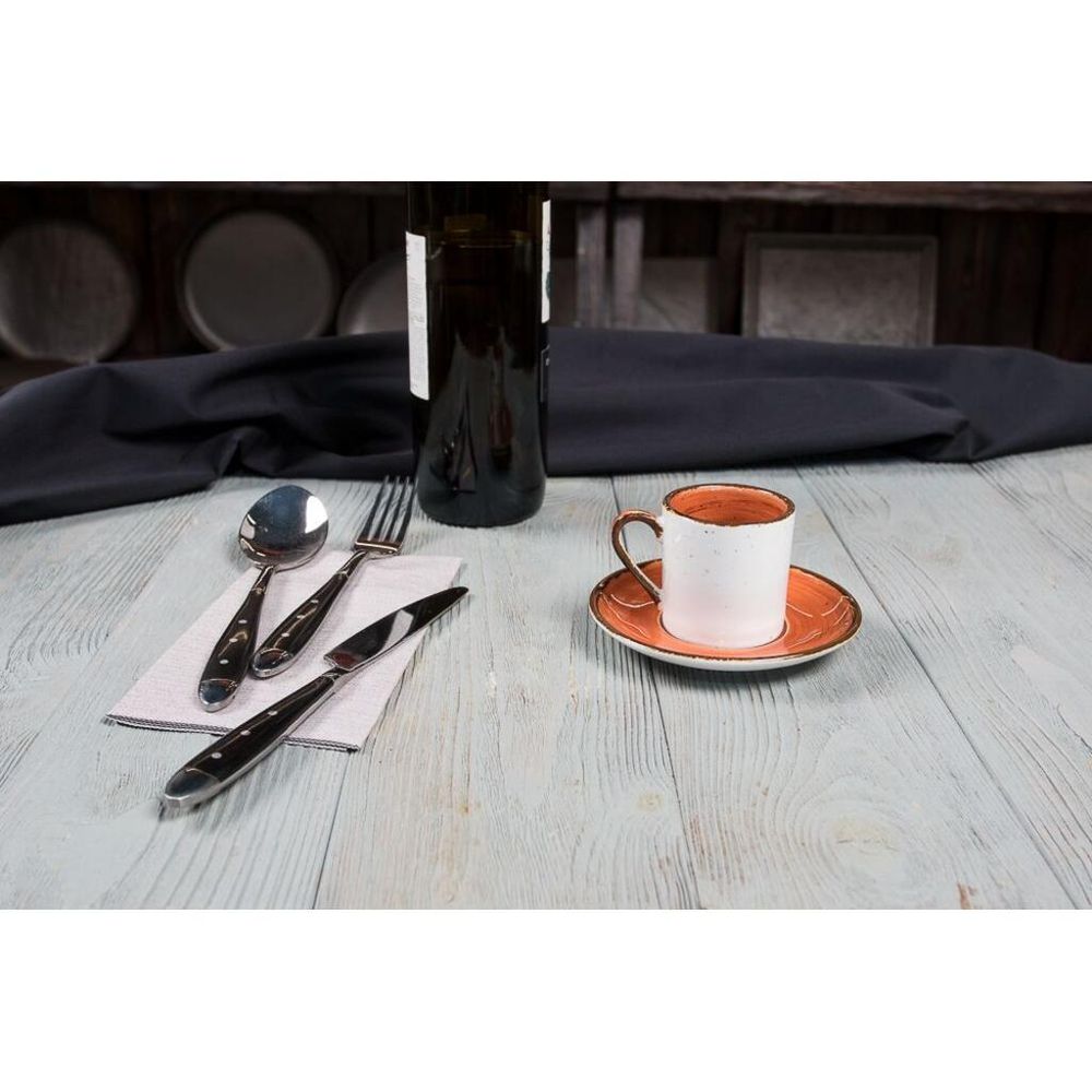 Кофейная пара 80 мл d5,4 см h5,7 см Brown Shore Fusion P.L. Proff Cuisine [6]