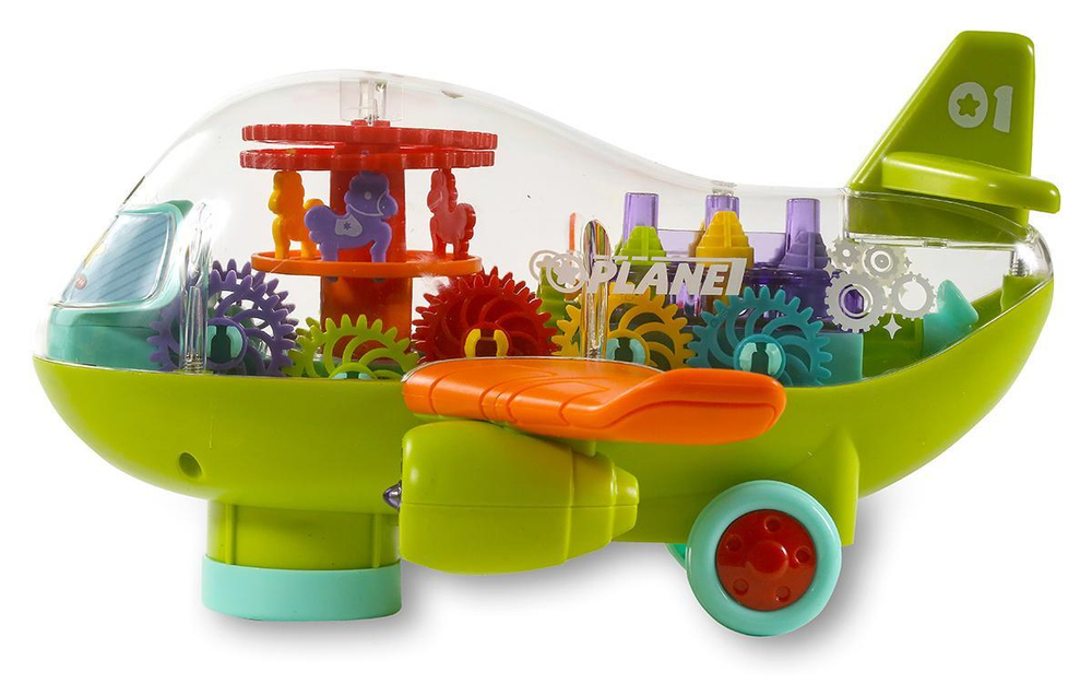 Самолет на бат., коробка 657B