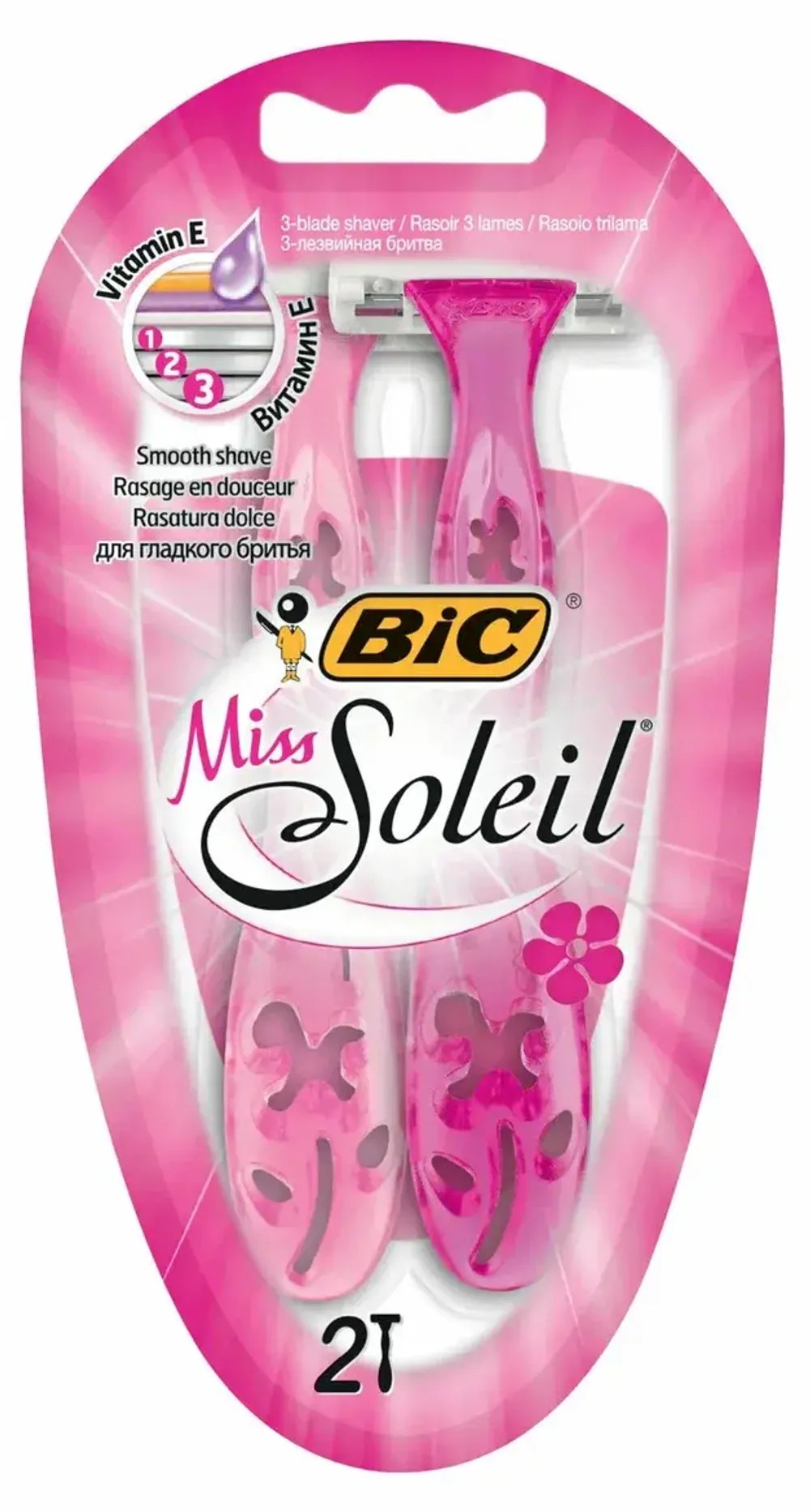 Станок для бритья одноразовый Bic Miss Soleil, 2шт